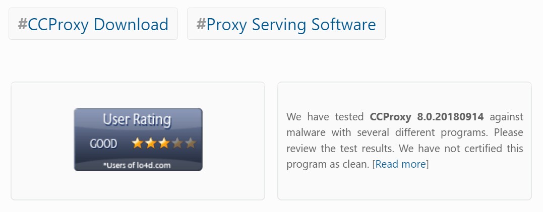 Crack for CCProxy and free key