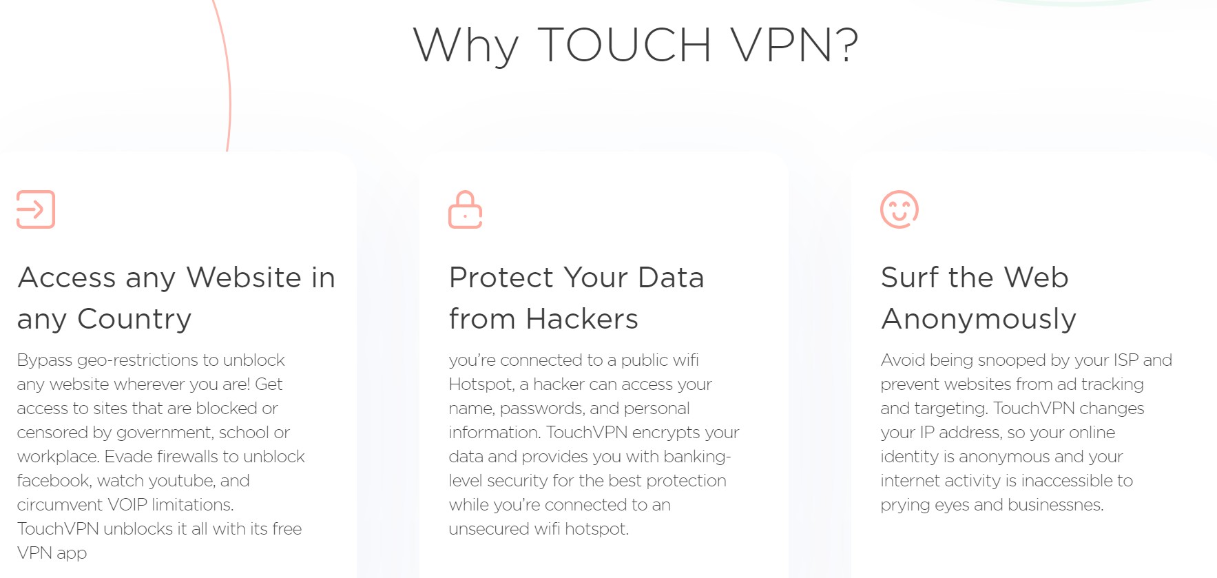 Crack for TouchVPN and free key